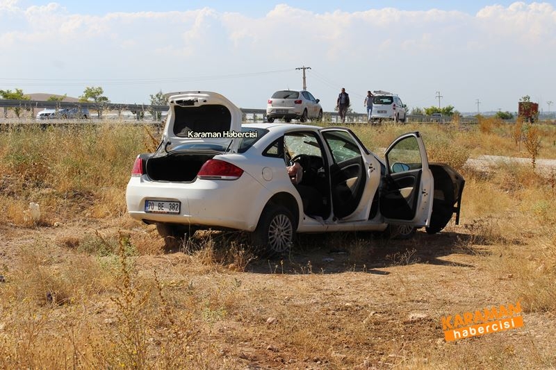 Karaman'dan Ankara'ya Fetö Sanığı Götüren Polis Aracı Kaza Yaptı 7