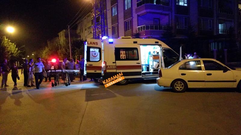 Karaman'da Trafik Kazası 1