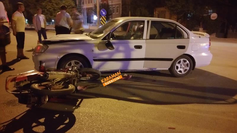 Karaman'da Trafik Kazası 13