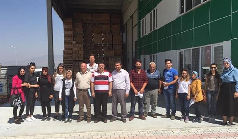 Stajyer Öğrencilere Elma Bahçesinde Eğitim 3