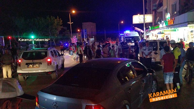 Karaman’da Saat Kulesi Yanında Kaza 5