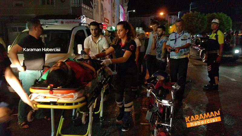 Karaman’da Saat Kulesi Yanında Kaza 6