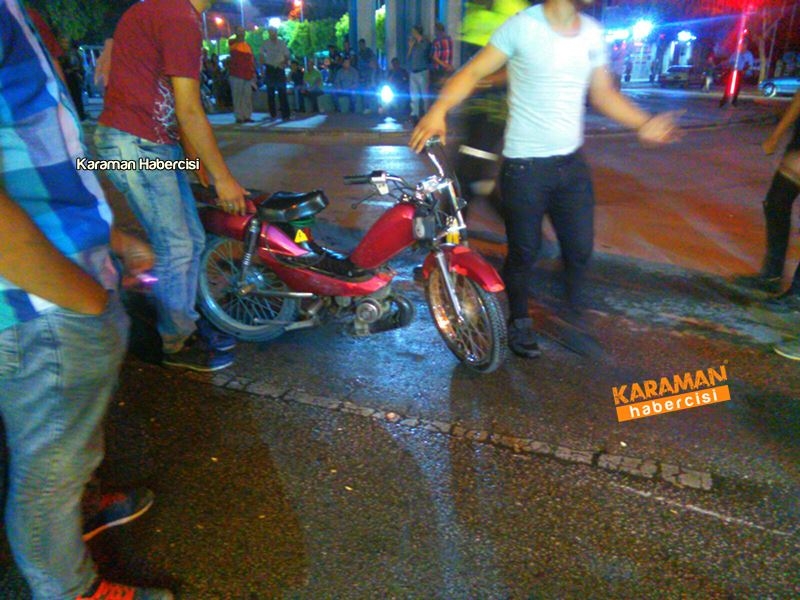 Karaman’da Saat Kulesi Yanında Kaza 9