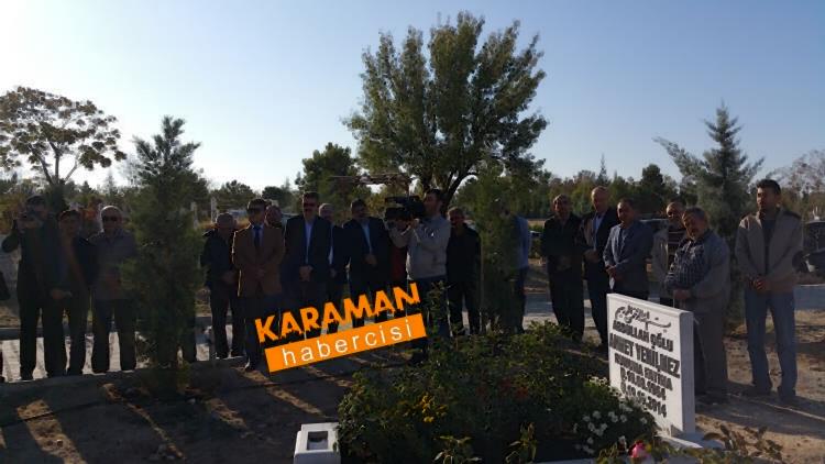 Ahmet Yenilmez Başkan Mezarı Başında Anıldı 6