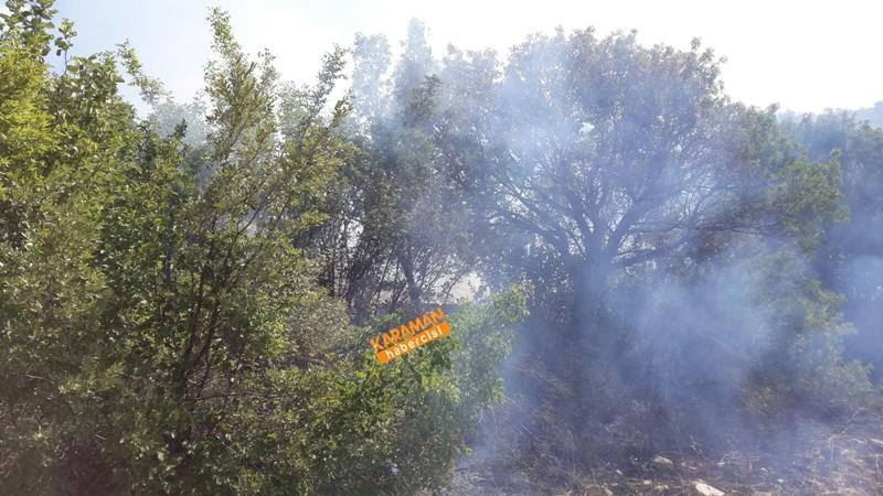 Karaman Bayır Köyü’nde Orman Yangını 3