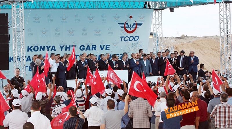 Konya YHT Garı ve Kayacık Lojistik Merkezi'nin Temeli Atıldı 12