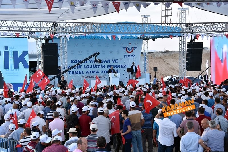 Konya YHT Garı ve Kayacık Lojistik Merkezi'nin Temeli Atıldı 15