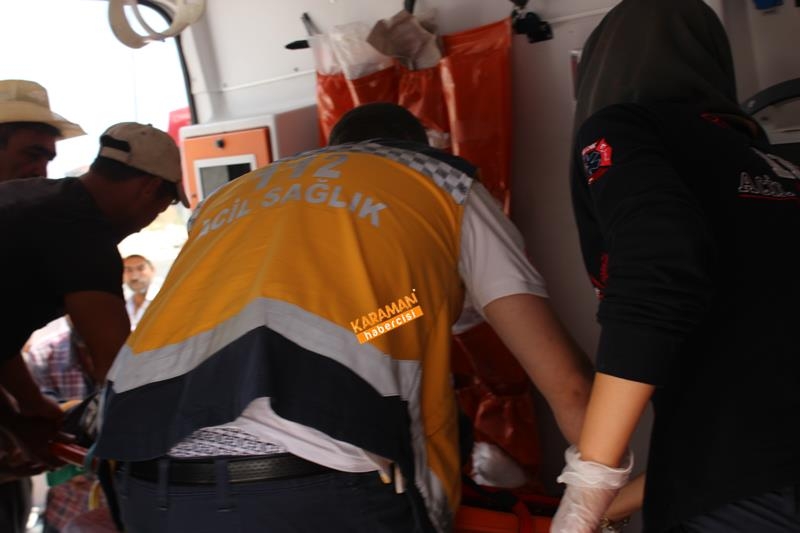 Karaman'da Spor Salonu İnşaatında İş Kazası 17