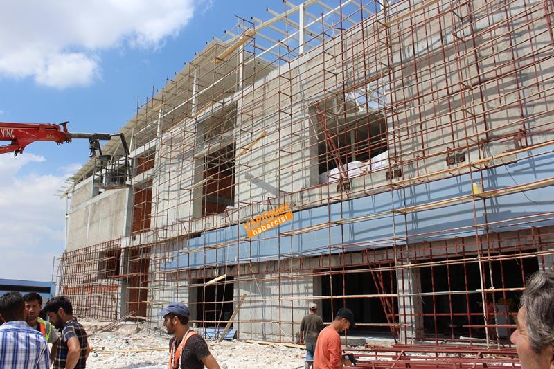 Karaman'da Spor Salonu İnşaatında İş Kazası 18