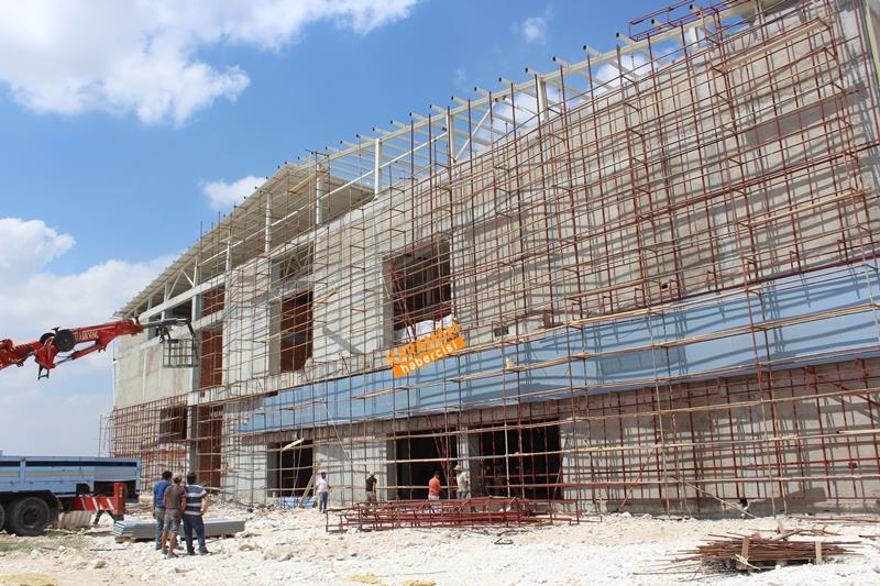 Karaman'da Spor Salonu İnşaatında İş Kazası 22