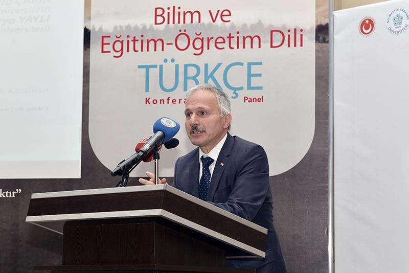 “Bilim ve Eğitim - Öğretim Dili Türkçe” Konulu Panel 6