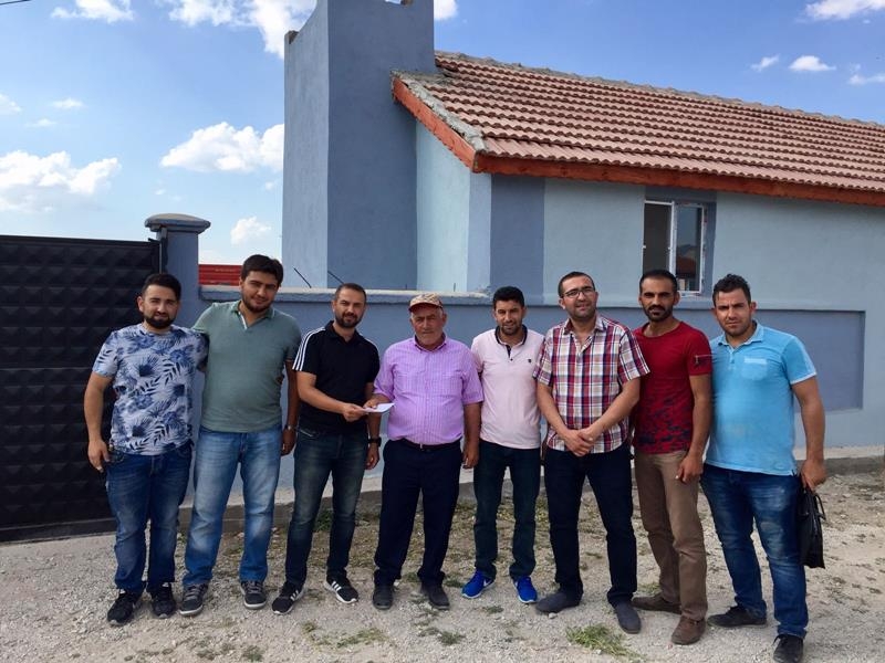 Ortaoba Spor Kulübü, Ortaoba Köyü'nü Ziyaret Etti