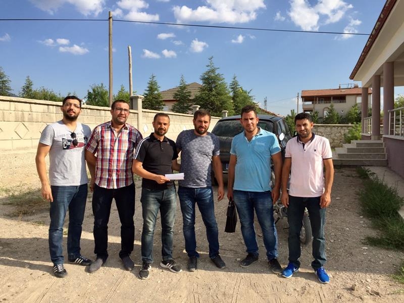 Ortaoba Spor Kulübü, Ortaoba Köyü'nü Ziyaret Etti
