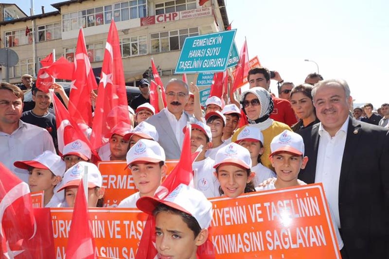 Kalkınma Bakanı Lütfi Elvan Ermenek'te 1