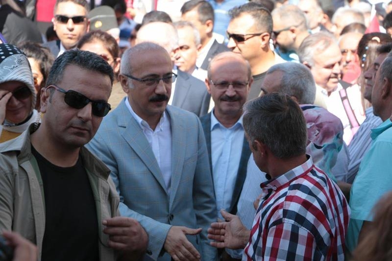 Kalkınma Bakanı Lütfi Elvan Ermenek'te 12