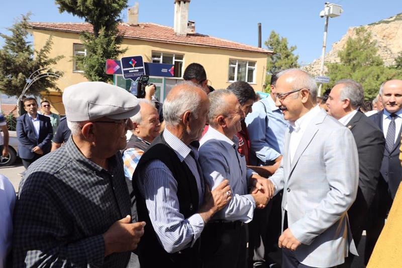 Kalkınma Bakanı Lütfi Elvan Ermenek'te 2