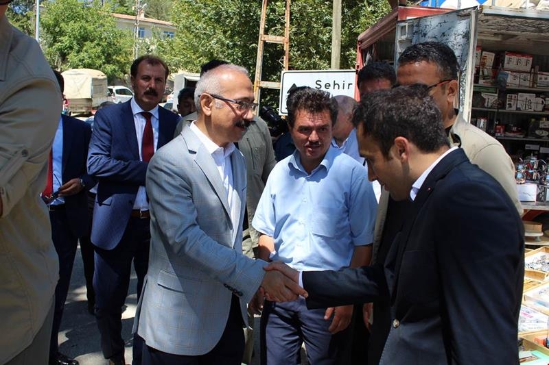 Kalkınma Bakanı Lütfi Elvan Başyayla İlçesini Ziyaret Etti 15