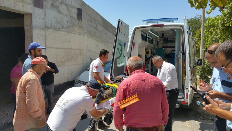 Ahmet Yesevi Camii İnşaattan Düşme 1