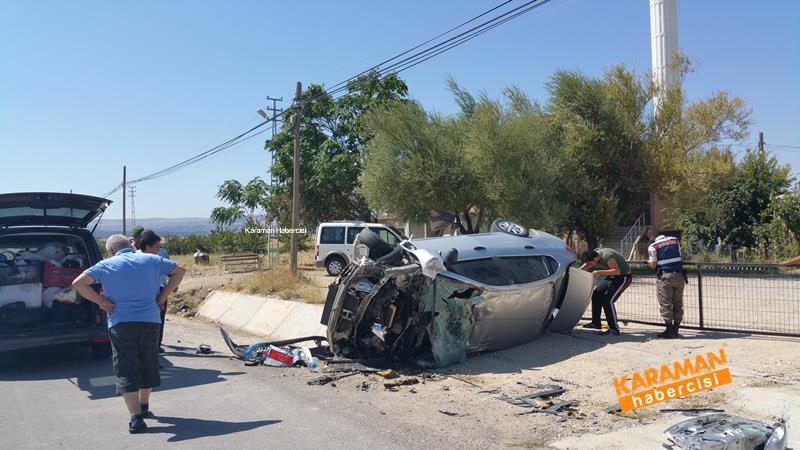Mut’a Giden Aile Lale Köyünde Kaza Yaptı 2