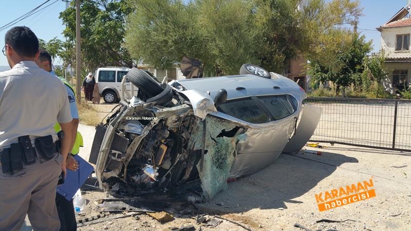 Mut’a Giden Aile Lale Köyünde Kaza Yaptı 7