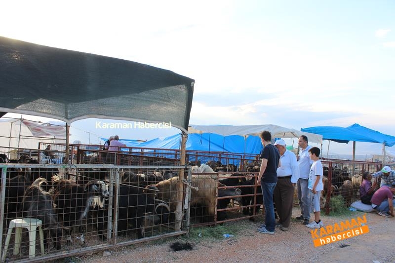 Karaman’da Kurban Pazarları Arefeye Kilitlendi 35