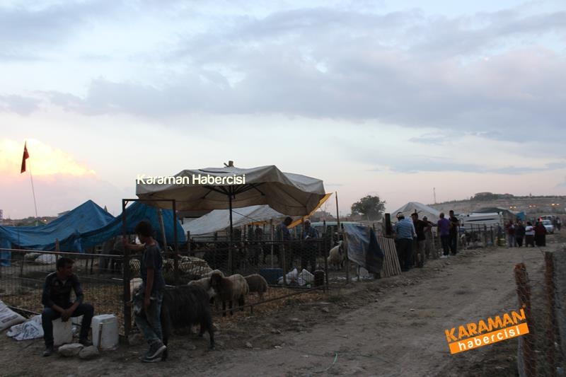Karaman’da Kurban Pazarları Arefeye Kilitlendi 55