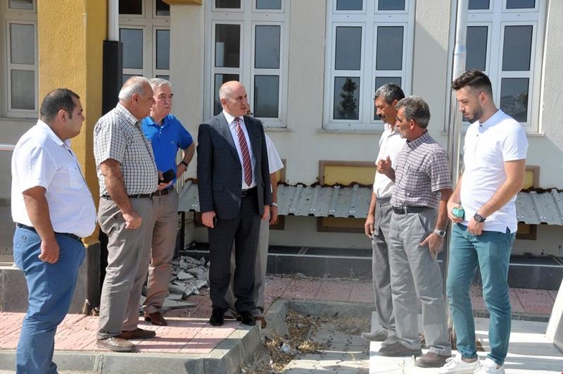 Karaman Valisi Fahri Meral, Havacılık Meslek Yüksekokulu'nda 2