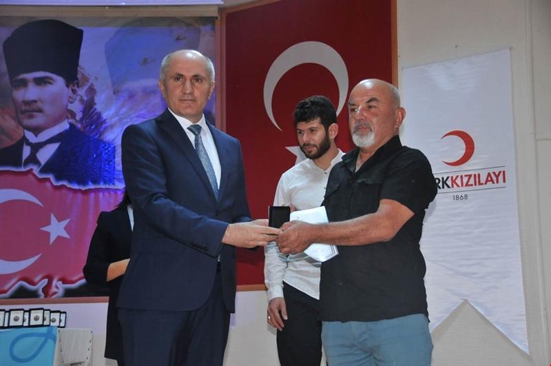 Karaman'da Kan Bağışında Bulunan Vatandaşlar Ödüllendirildi 4