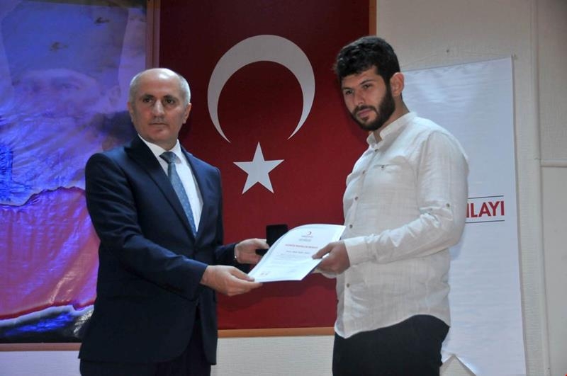 Karaman'da Kan Bağışında Bulunan Vatandaşlar Ödüllendirildi 5