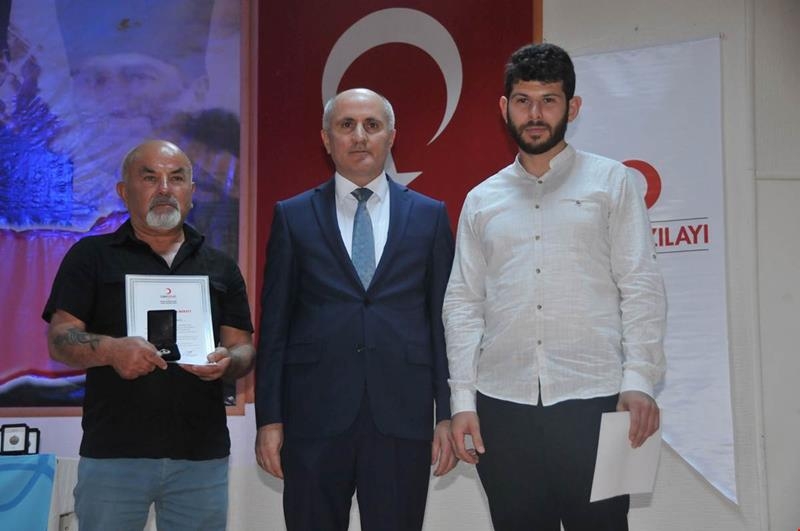Karaman'da Kan Bağışında Bulunan Vatandaşlar Ödüllendirildi 6