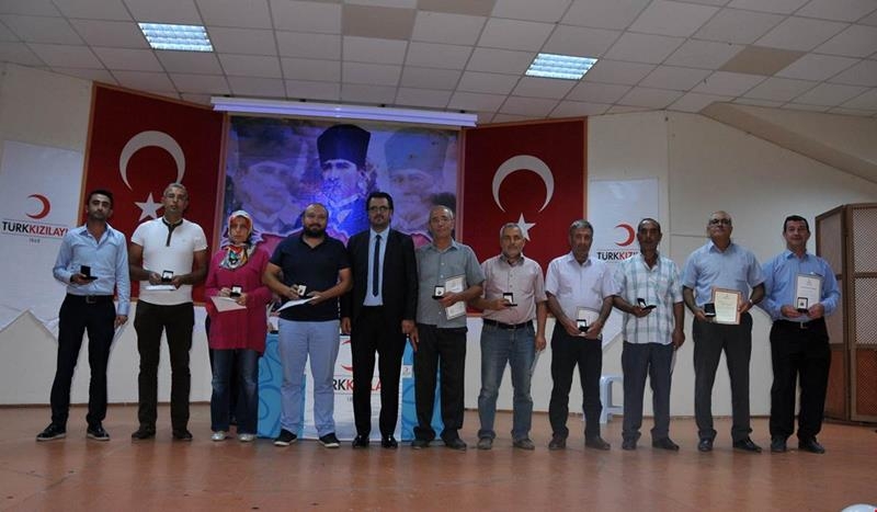 Karaman'da Kan Bağışında Bulunan Vatandaşlar Ödüllendirildi 7