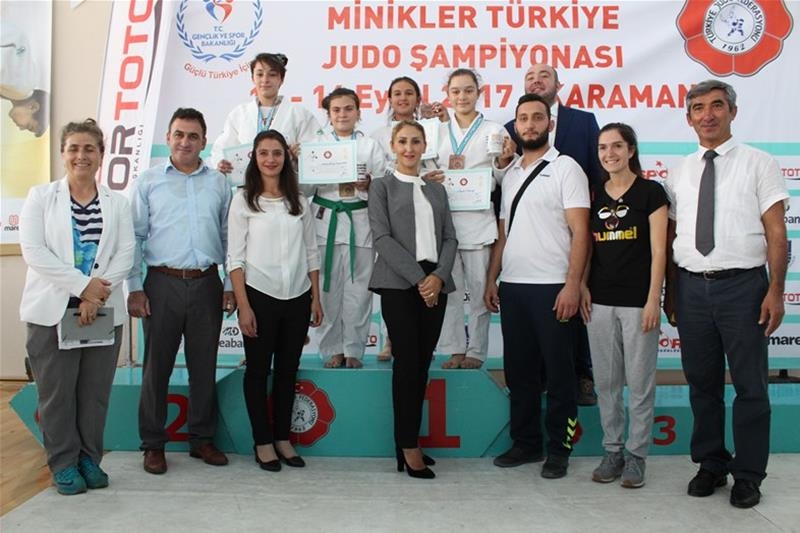 Minikler Türkiye Judo Şampiyonası Karaman'da Sona Erdi 12