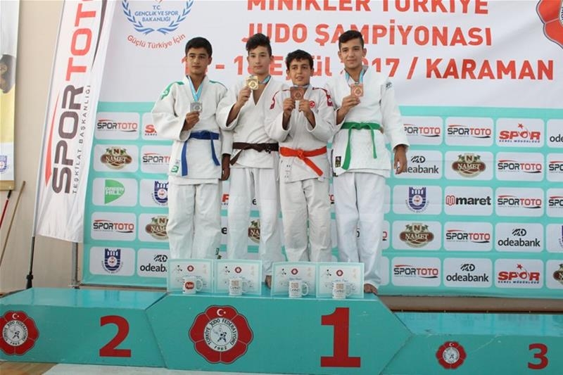 Minikler Türkiye Judo Şampiyonası Karaman'da Sona Erdi 14
