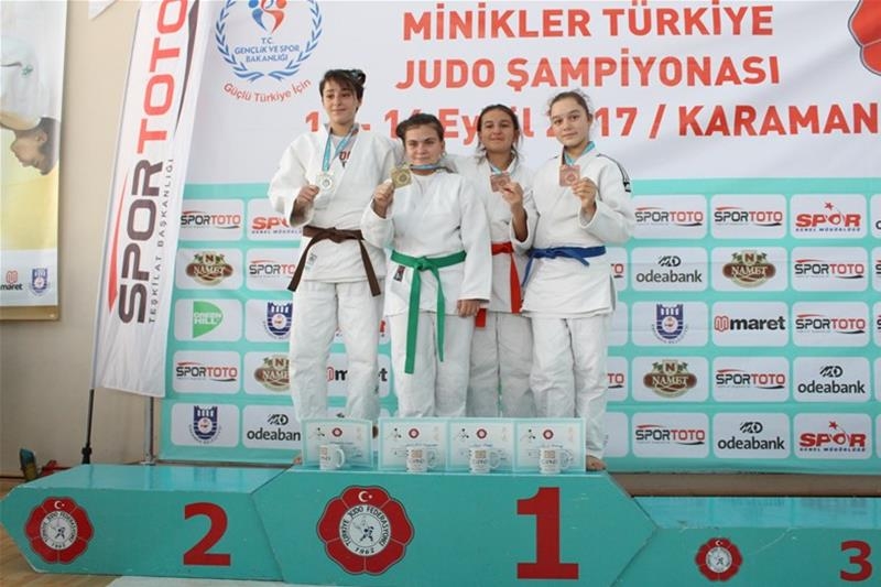 Minikler Türkiye Judo Şampiyonası Karaman'da Sona Erdi 16