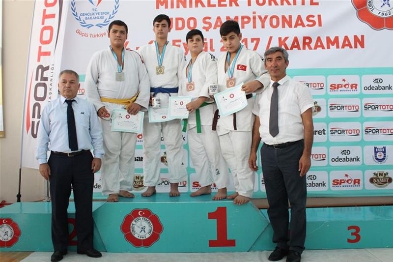 Minikler Türkiye Judo Şampiyonası Karaman'da Sona Erdi 20