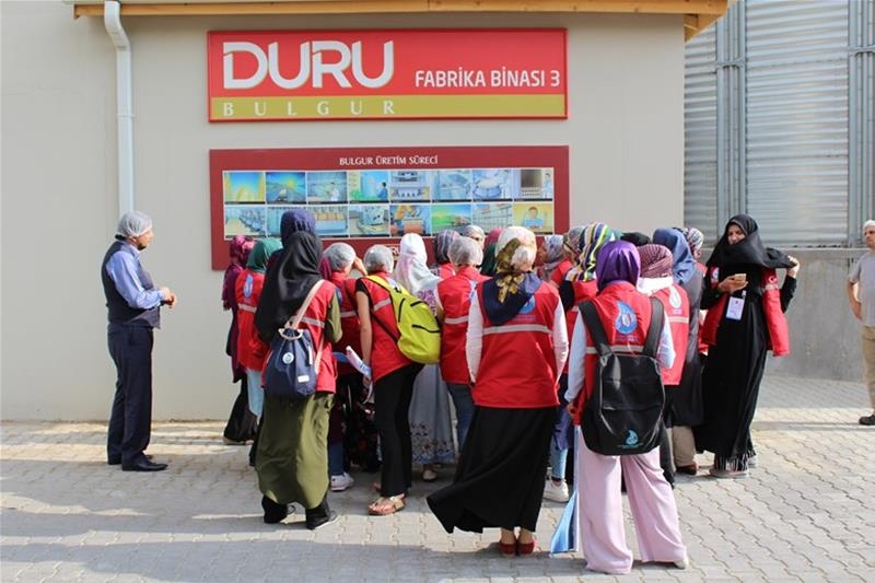 Damla Projesi Gençleri Duru Bulgur'u Ziyaret Etti 18