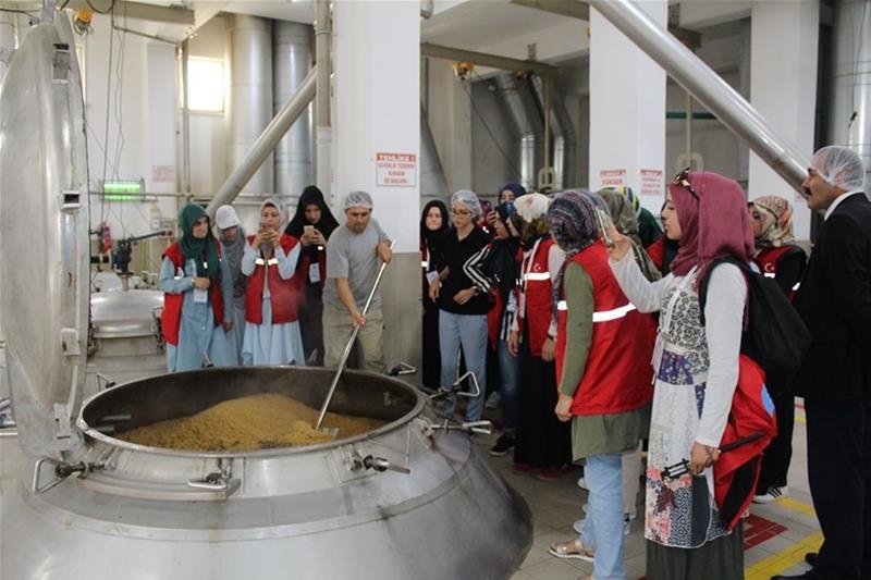 Damla Projesi Gençleri Duru Bulgur'u Ziyaret Etti 19