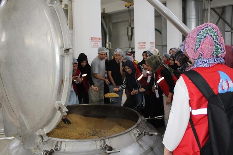 Damla Projesi Gençleri Duru Bulgur'u Ziyaret Etti 20