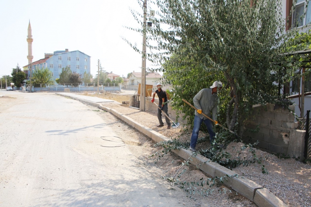 Karaman'da Sümer Mahallesi'nde Yollar Baştan Aşağı Yenileniyor 11