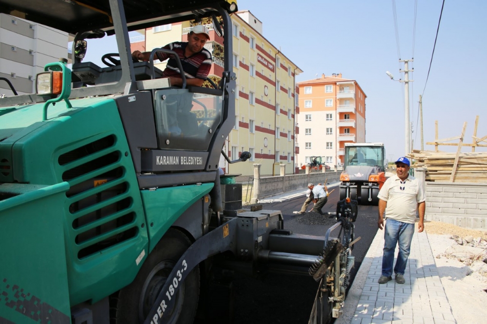 Karaman'da Sümer Mahallesi'nde Yollar Baştan Aşağı Yenileniyor 4