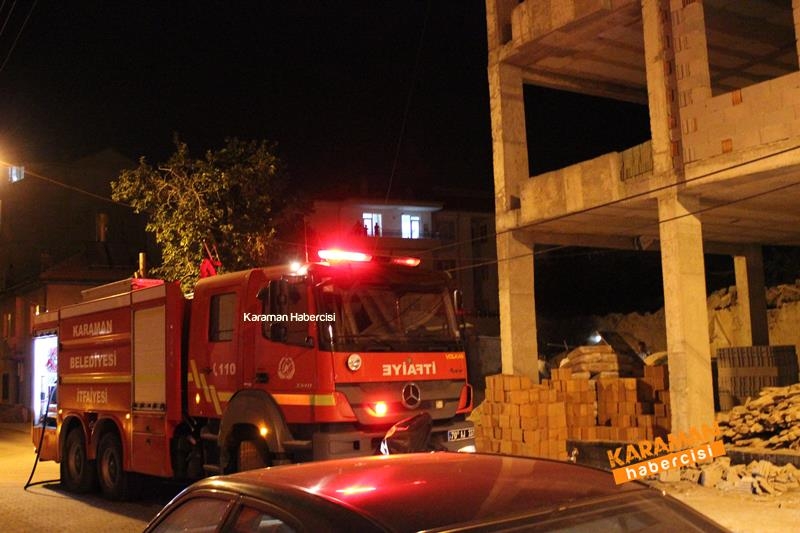 Karaman’da Saman Yangını Korkuttu 6