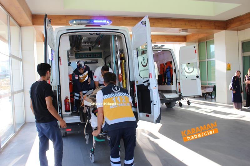 Karaman’da 2 Kamyon 1 Kamyonetli Trafik Kazası 2