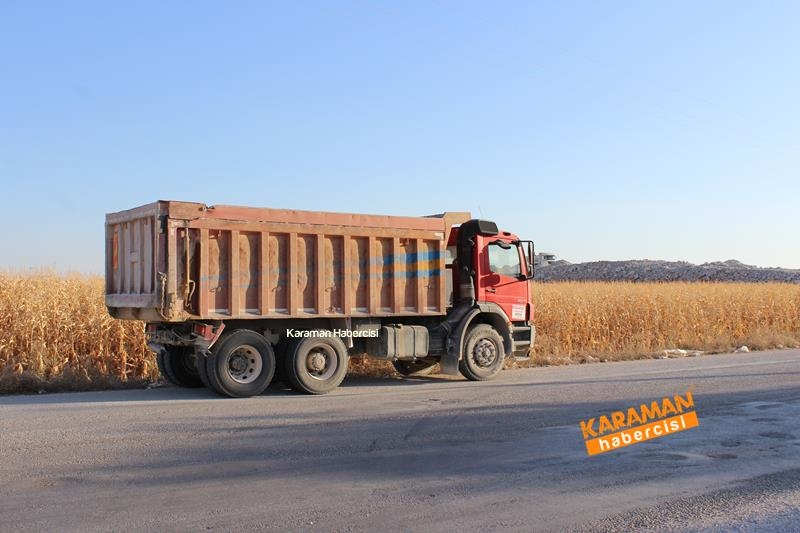 Karaman’da 2 Kamyon 1 Kamyonetli Trafik Kazası 8