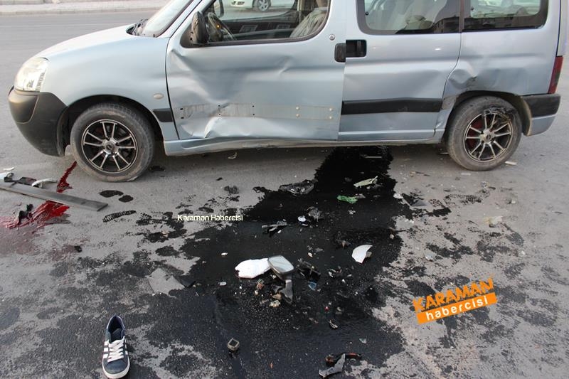 Karaman’da Kazaya Karışan Motosiklet Sürücüleri Ağır Yaralandı 13