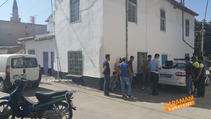 Karaman’ın Dar Sokaklarında Trafik Kazası 2