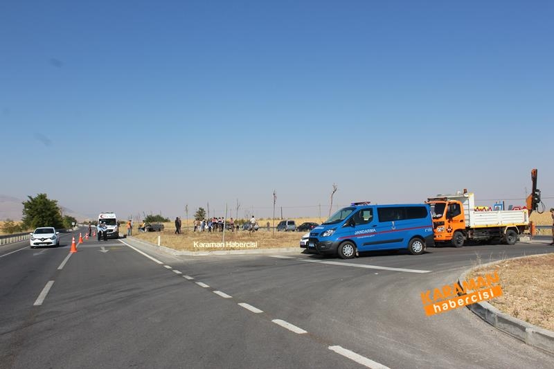Karaman Konya Yolundaki Kaza İkizleri Ayırdı 1