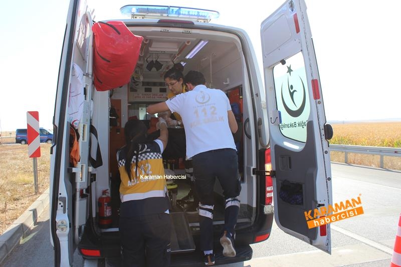 Karaman Konya Yolundaki Kaza İkizleri Ayırdı 13