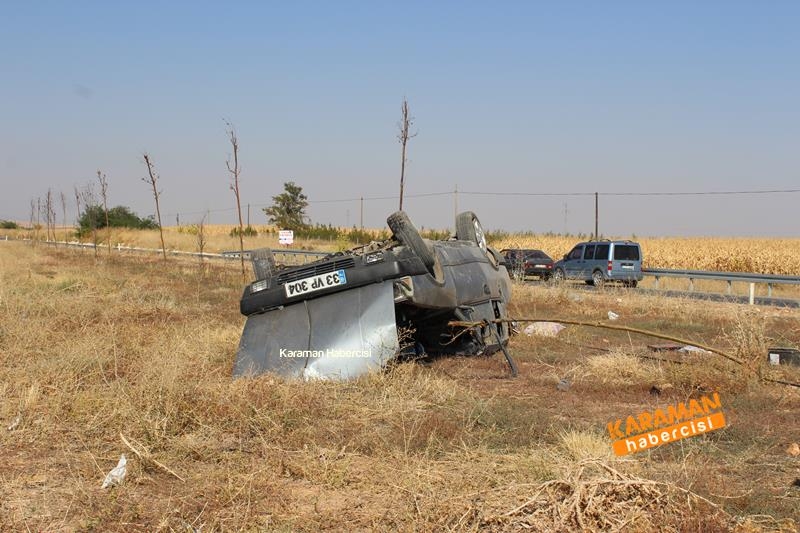 Karaman Konya Yolundaki Kaza İkizleri Ayırdı 15