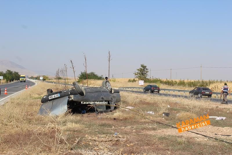 Karaman Konya Yolundaki Kaza İkizleri Ayırdı 5
