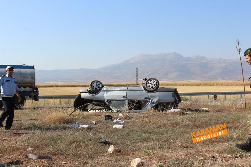 Karaman Konya Yolundaki Kaza İkizleri Ayırdı 7